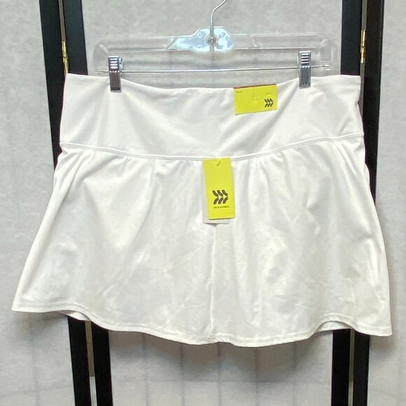 All in Motion High Rise Athletic Skort White XXL NWT Active Tennis Golf Workout - Picture 5 of 10